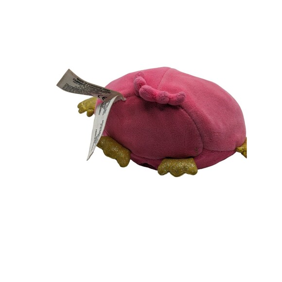 Mushmeez Squeezamals, Squishy, Moldable Plush, Stuffed Animal 6" Olivia Owl Pink - Picture 6 of 12
